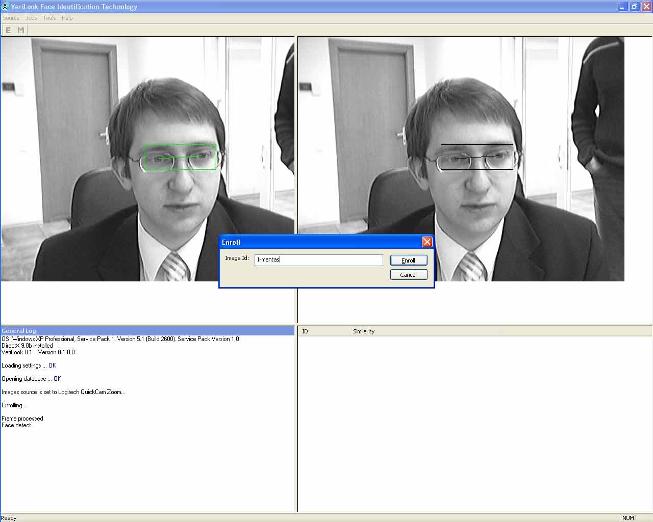 Face identification SDK (supports Visual C++ 6/7)